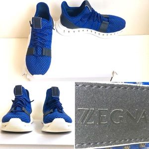 Ermenegildo Zegna ZZegna A Maze Wool Shoe Men US 8